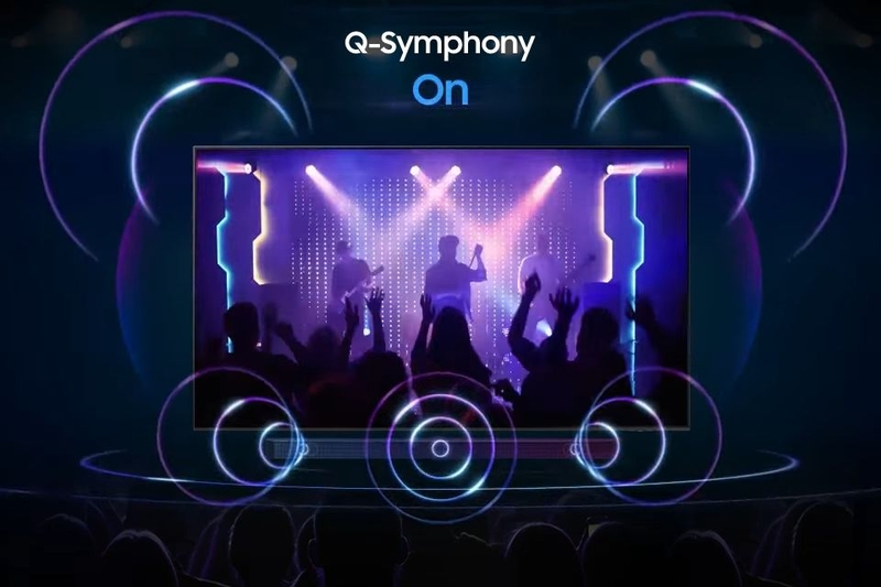 Âm thanh sống động trên tivi Samsung UA55DU8000