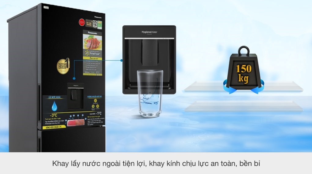 Tủ lạnh Panasonic Inverter 417 lít NR-BX471GPKV