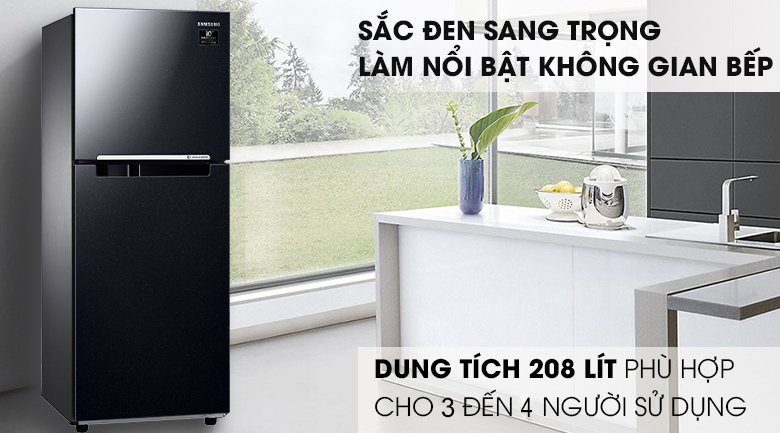 thiết kế nhỏ gọn - Tủ lạnh Samsung 208 lít RT20HAR8DBU/SV